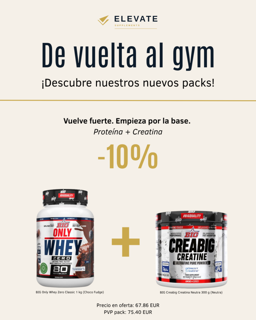 Pack Vuelta Strong Chocolate oferta septiembre