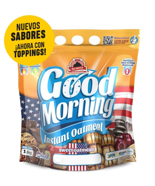 GOOD MORNING INSTANT® · Harina de avena 1,5KG · Grupo 11,50 €