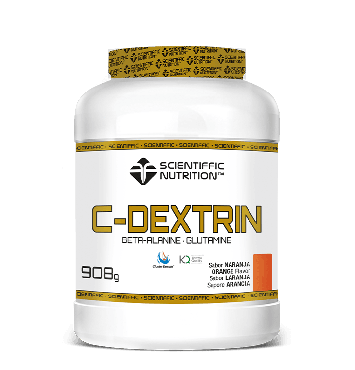 Clusterdextrin + Beta Alanine + Glutamine 908 Naranja