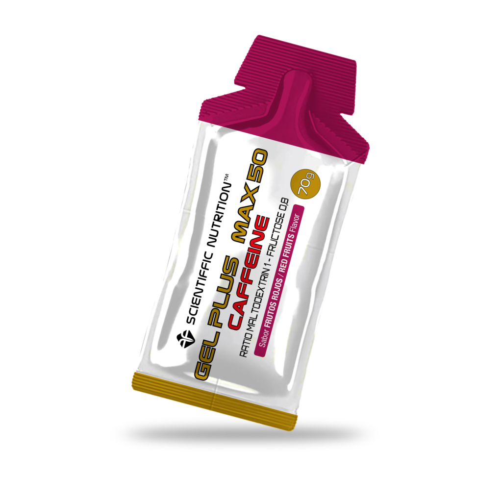 Gel + MAX 50 + CAF 70g Frutos Rojos