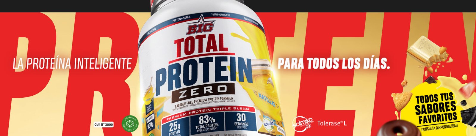 Total Protein Zero de BIG: la proteína inteligente para todos los días